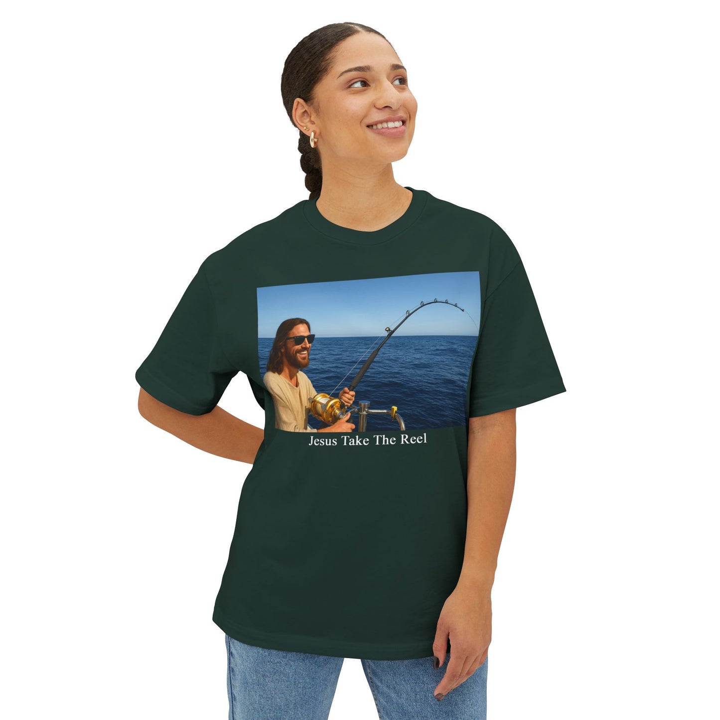 Jesus Take The Reel T-Shirt