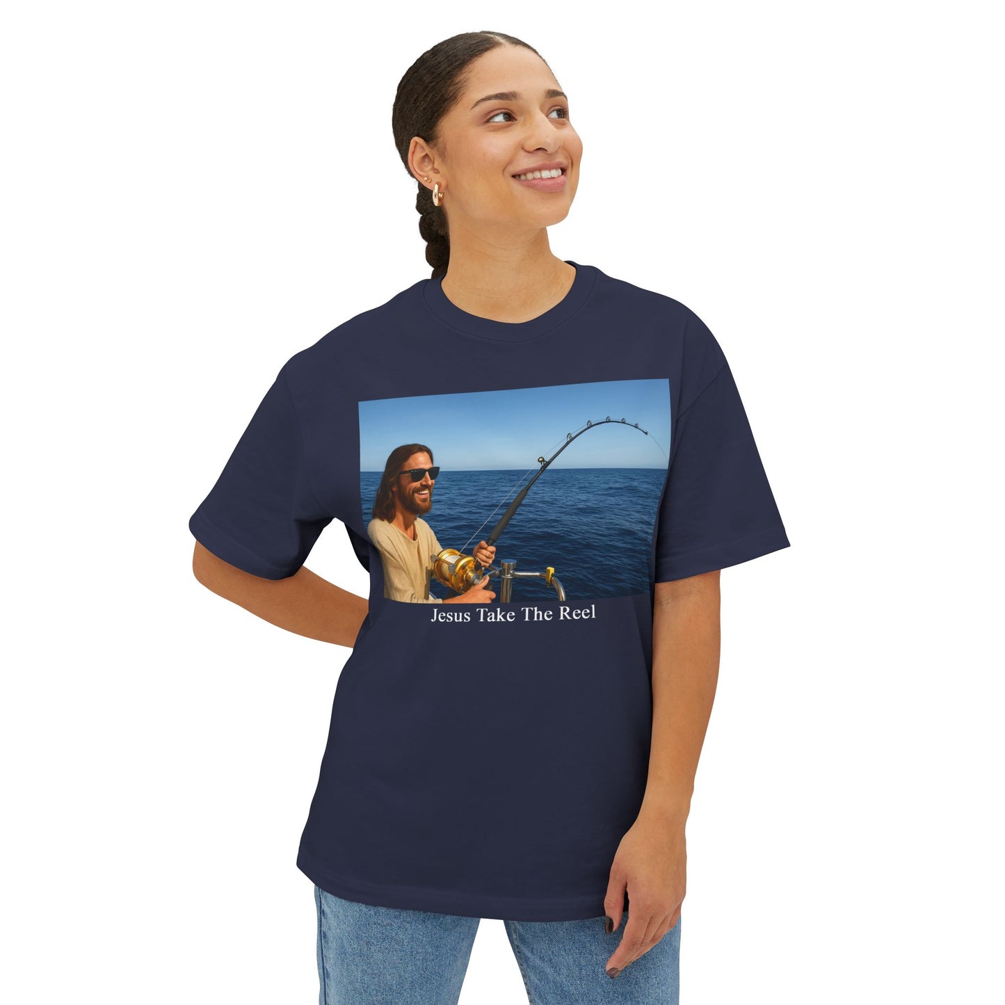 Jesus Take The Reel T-Shirt